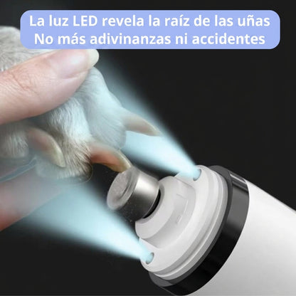 Limador De Uñas Silencioso Para Mascotas