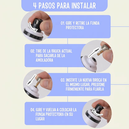 Limador De Uñas Silencioso Para Mascotas