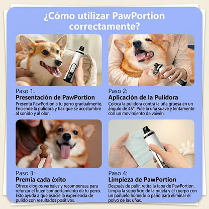 Limador De Uñas Silencioso Para Mascotas